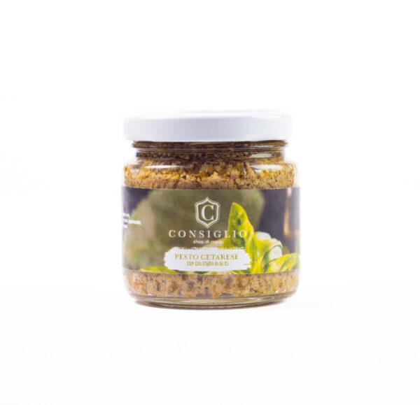 Pesto Cetarese con colatura di alici 110 gr